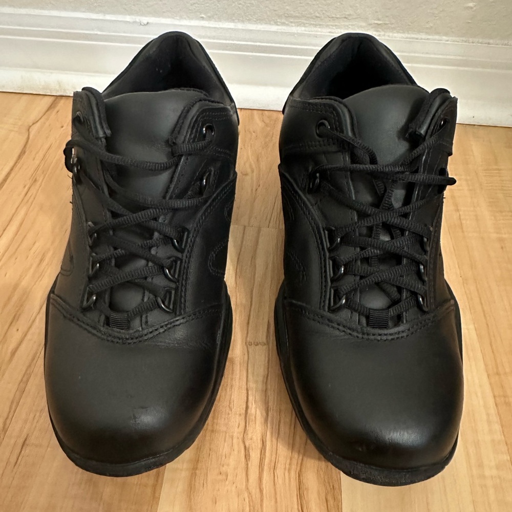 Reebok Men’s Black Leather Duty/Uniform Shoes - Picture 3 of 10